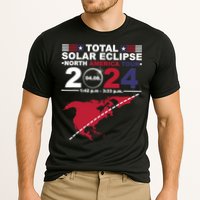 2024 Total Solar Eclipse April 8 Path Of The Eclipse Performance Shirt