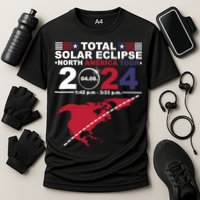 2024 Total Solar Eclipse April 8 Path Of The Eclipse Performance Shirt