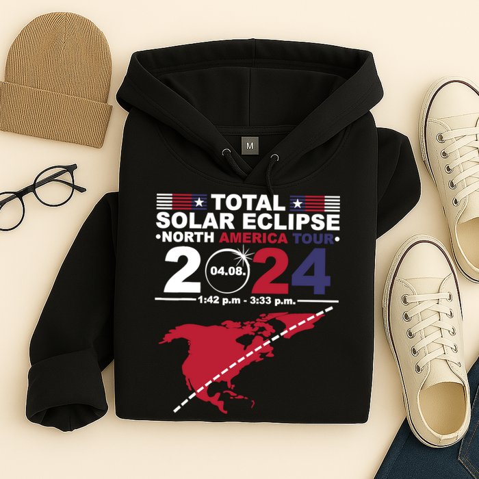 2024 Total Solar Eclipse April 8 Path Of The Eclipse Hoodie