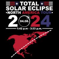 2024 Total Solar Eclipse April 8 Path Of The Eclipse Full-Length Apron With Pockets