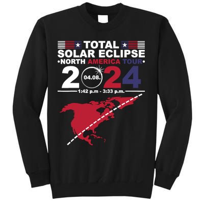 2024 Total Solar Eclipse April 8 Path Of The Eclipse Sweatshirt