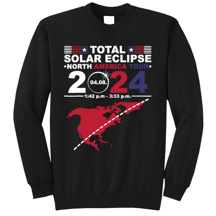 2024 Total Solar Eclipse April 8 Path Of The Eclipse Sweatshirt