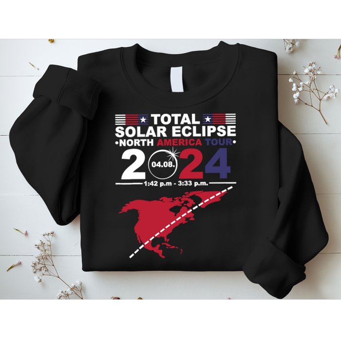 2024 Total Solar Eclipse April 8 Path Of The Eclipse Sweatshirt