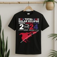 2024 Total Solar Eclipse April 8 Path Of The Eclipse T-Shirt