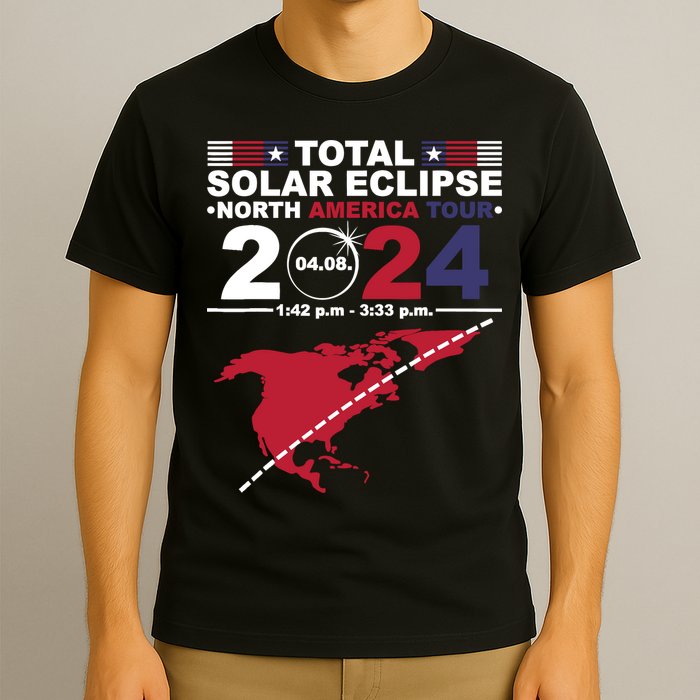 2024 Total Solar Eclipse April 8 Path Of The Eclipse T-Shirt