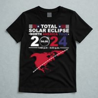 2024 Total Solar Eclipse April 8 Path Of The Eclipse T-Shirt