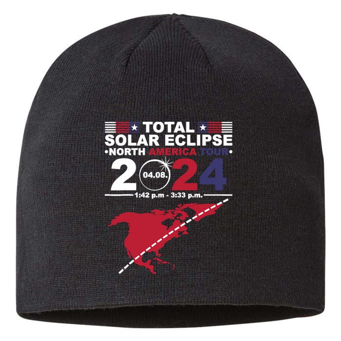 2024 Total Solar Eclipse April 8 Path Of The Eclipse Sustainable Beanie