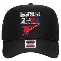 2024 Total Solar Eclipse April 8 Path Of The Eclipse Trucker Hat