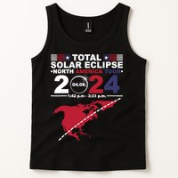 2024 Total Solar Eclipse April 8 Path Of The Eclipse Tank Top