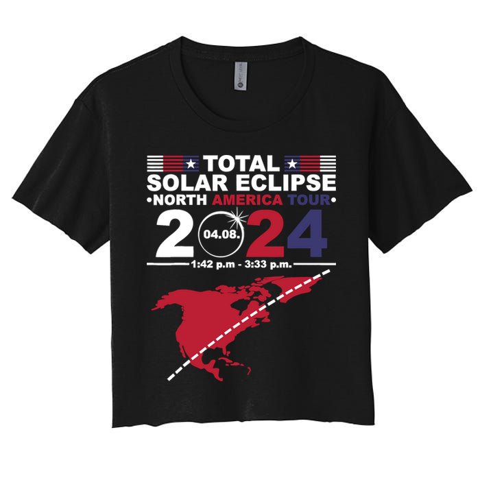 2024 Total Solar Eclipse April 8 Path Of The Eclipse Crop Top