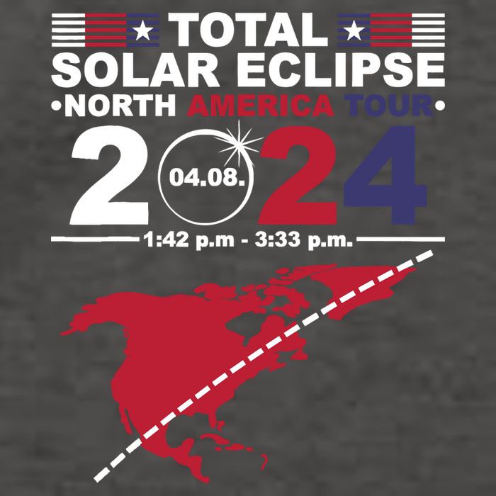 2024 Total Solar Eclipse April 8 Path Of The Eclipse Vector Backpack