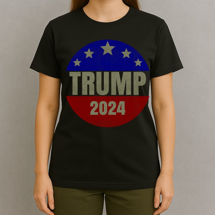 2024 Trump, Save America Again USA Flag T-Shirt