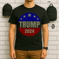 2024 Trump, Save America Again USA Flag T-Shirt