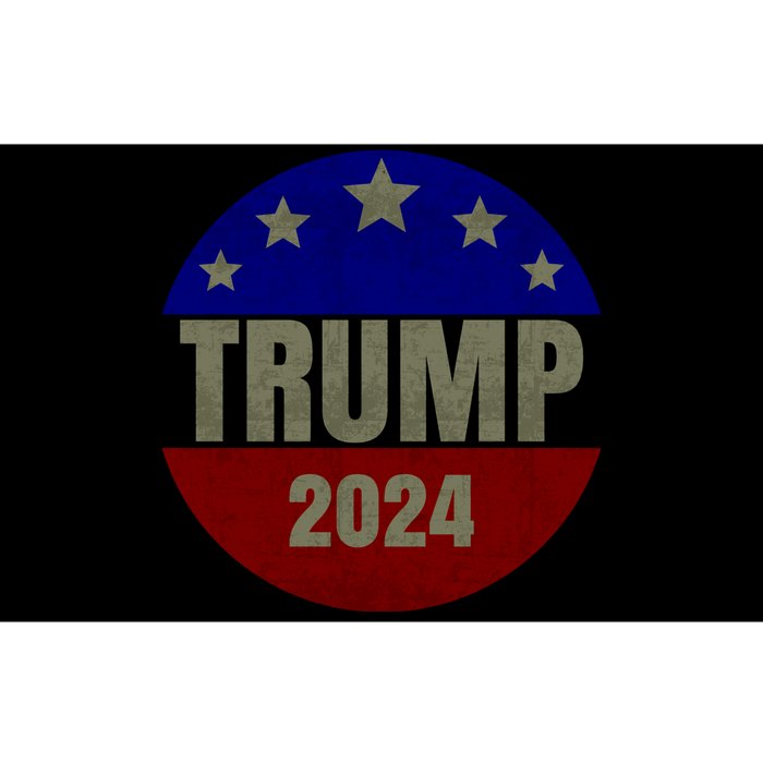 2024 Trump, Save America Again USA Flag Bumper Sticker