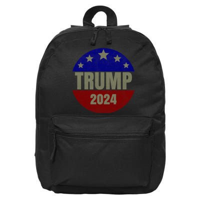 2024 Trump, Save America Again USA Flag 16 in Basic Backpack