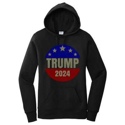 2024 Trump, Save America Again USA Flag Women's Pullover Hoodie