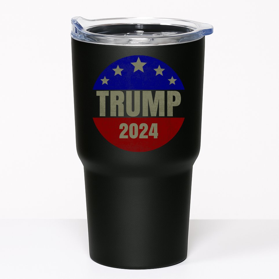 2024 Trump, Save America Again USA Flag Tumbler