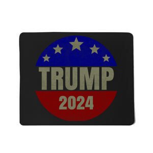 2024 Trump, Save America Again USA Flag Mousepad