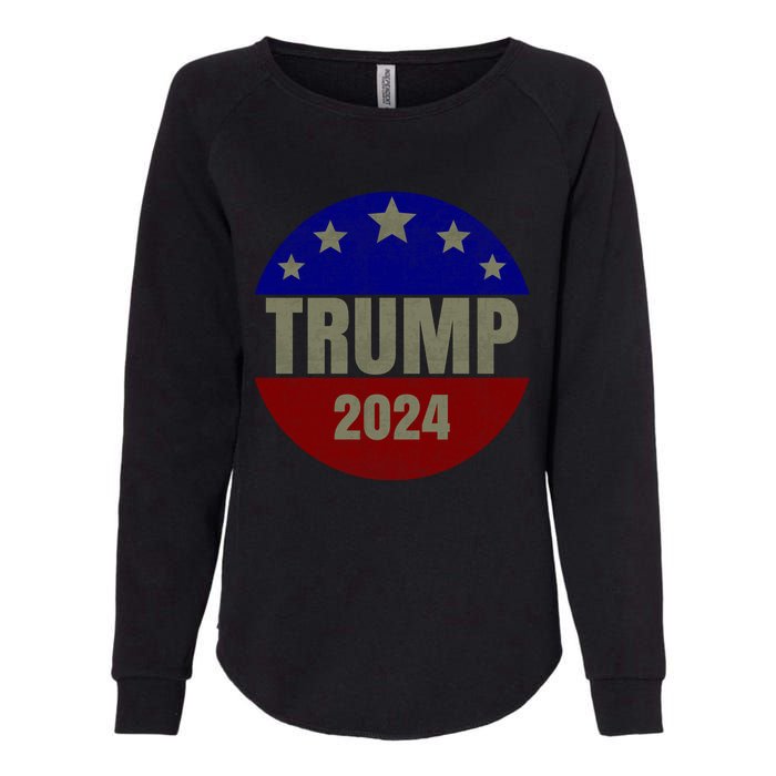 2024 Trump, Save America Again USA Flag Womens California Wash Sweatshirt