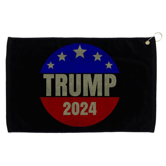 2024 Trump, Save America Again USA Flag Grommeted Golf Towel