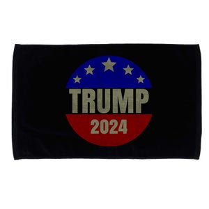 2024 Trump, Save America Again USA Flag Microfiber Hand Towel