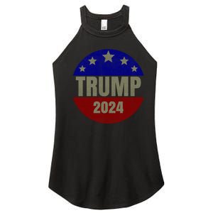 2024 Trump, Save America Again USA Flag Women's Perfect Tri Rocker Tank