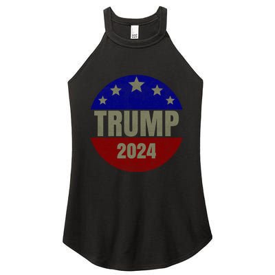 2024 Trump, Save America Again USA Flag Women’s Perfect Tri Rocker Tank