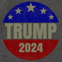 2024 Trump, Save America Again USA Flag Vector Backpack