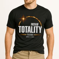 2024 Total Solar Eclipse Texas Total Eclipse 2024 Cooling Performance Crew T-Shirt