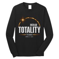 2024 Total Solar Eclipse Texas Total Eclipse 2024 Long Sleeve Shirt