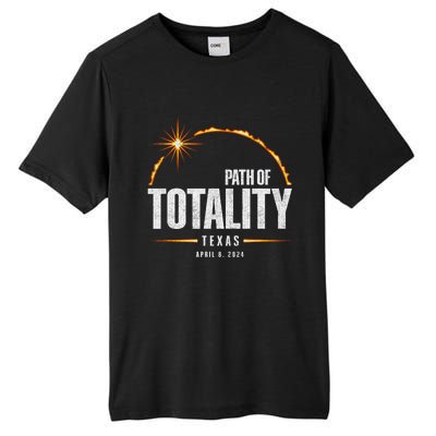 2024 Total Solar Eclipse Texas Total Eclipse 2024 Tall Fusion ChromaSoft Performance T-Shirt