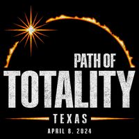 2024 Total Solar Eclipse Texas Total Eclipse 2024 16 in Basic Backpack