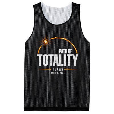 2024 Total Solar Eclipse Texas Total Eclipse 2024 Mesh Reversible Basketball Jersey Tank