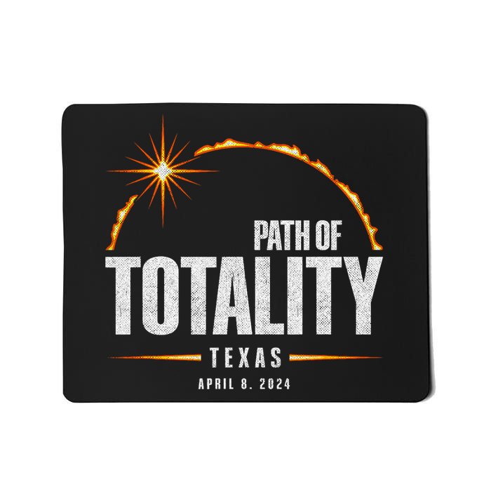 2024 Total Solar Eclipse Texas Total Eclipse 2024 Mousepad