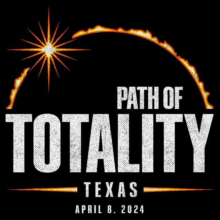 2024 Total Solar Eclipse Texas Total Eclipse 2024 Mousepad