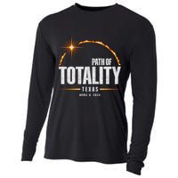 2024 Total Solar Eclipse Texas Total Eclipse 2024 Cooling Performance Long Sleeve Crew