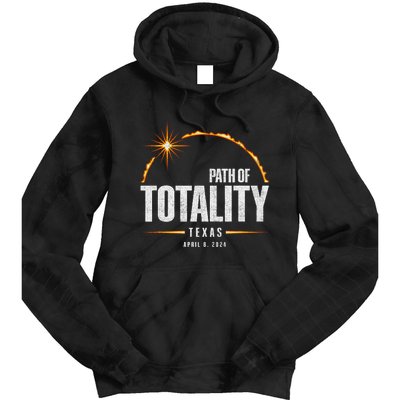 2024 Total Solar Eclipse Texas Total Eclipse 2024 Tie Dye Hoodie