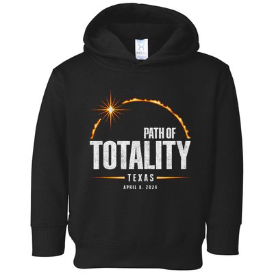 2024 Total Solar Eclipse Texas Total Eclipse 2024 Toddler Hoodie