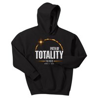 2024 Total Solar Eclipse Texas Total Eclipse 2024 Kids Hoodie