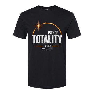 2024 Total Solar Eclipse Texas Total Eclipse 2024 Softstyle CVC T-Shirt