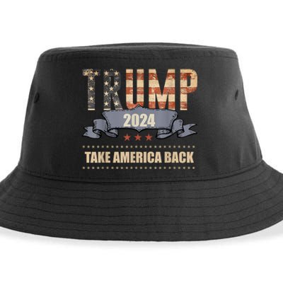 2024 Trump Take America Back Sustainable Bucket Hat