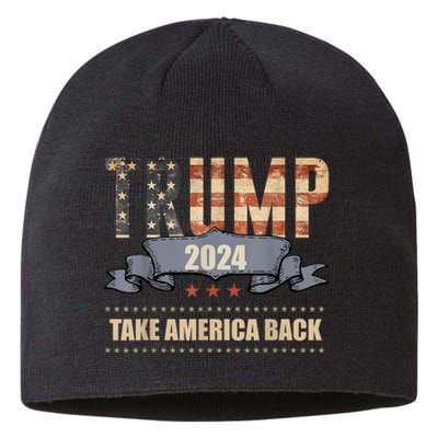 2024 Trump Take America Back Sustainable Beanie