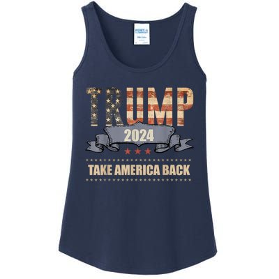 2024 Trump Take America Back Ladies Essential Tank