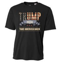 2024 Trump Take America Back Cooling Performance Crew T-Shirt