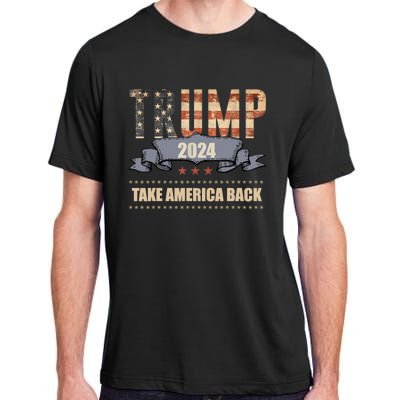 2024 Trump Take America Back Adult ChromaSoft Performance T-Shirt