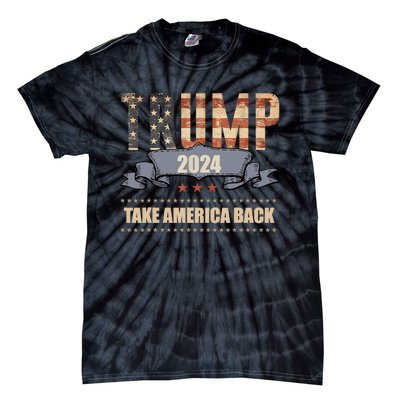 2024 Trump Take America Back Tie-Dye T-Shirt