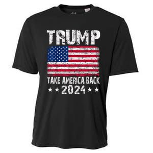 2024 Trump Take America Back Cooling Performance Crew T-Shirt