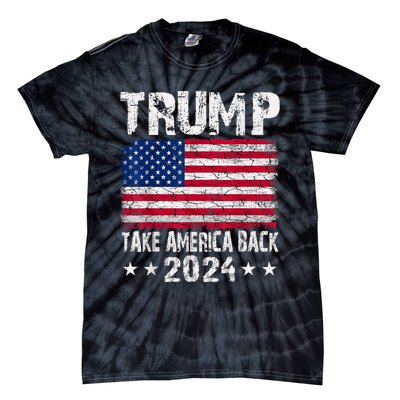 2024 Trump Take America Back Tie-Dye T-Shirt