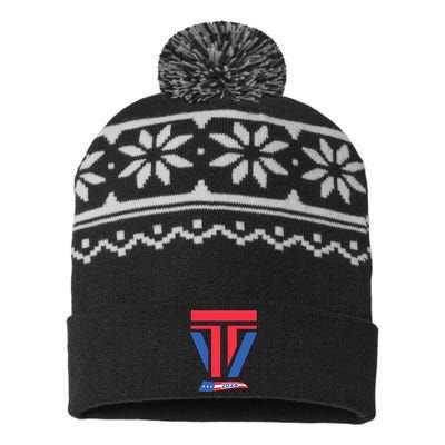 2024 Trump Vance USA-Made Snowflake Beanie