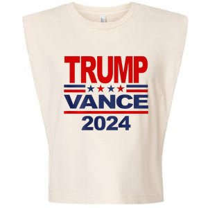 2024 Trump Vance Presidential Election Garment-Dyed Women's Muscle Tee